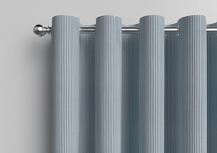 Nautical Stripes, Navy - Made to Measure Curtains - Image 12